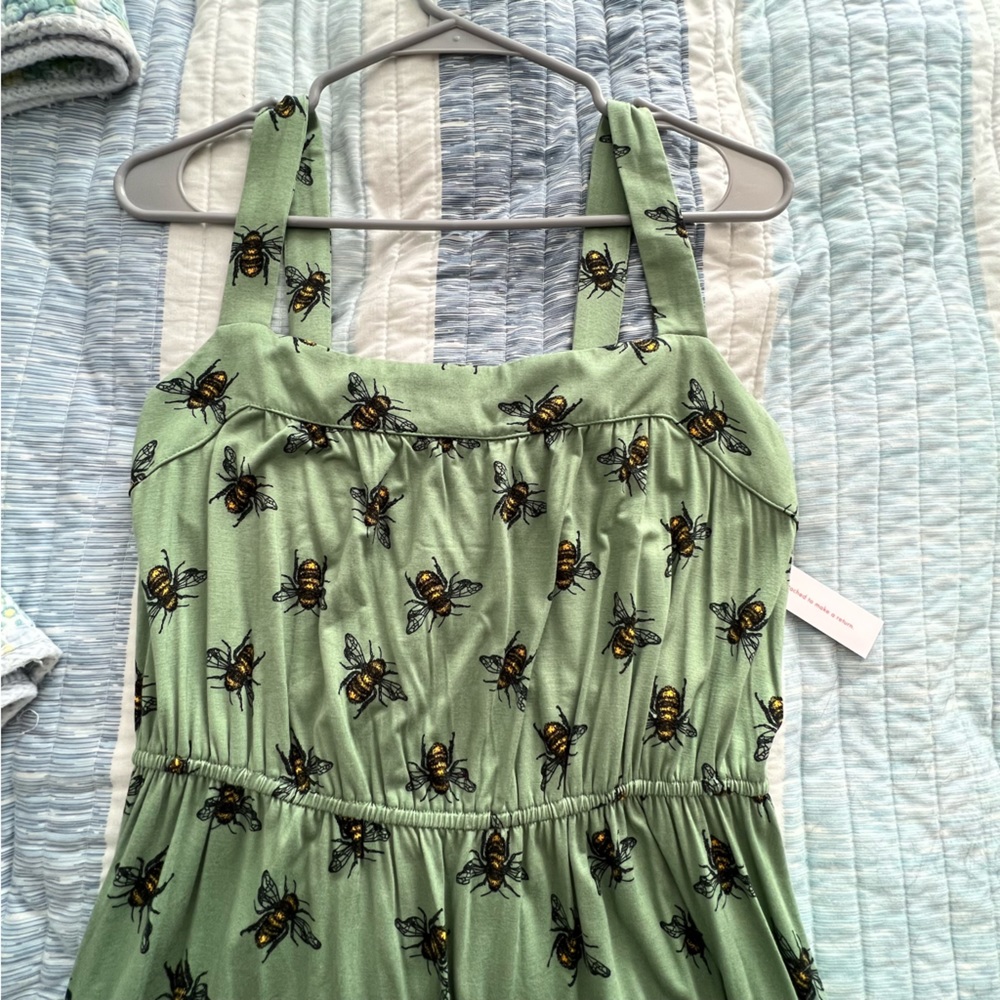 Green bee ModCloth dress